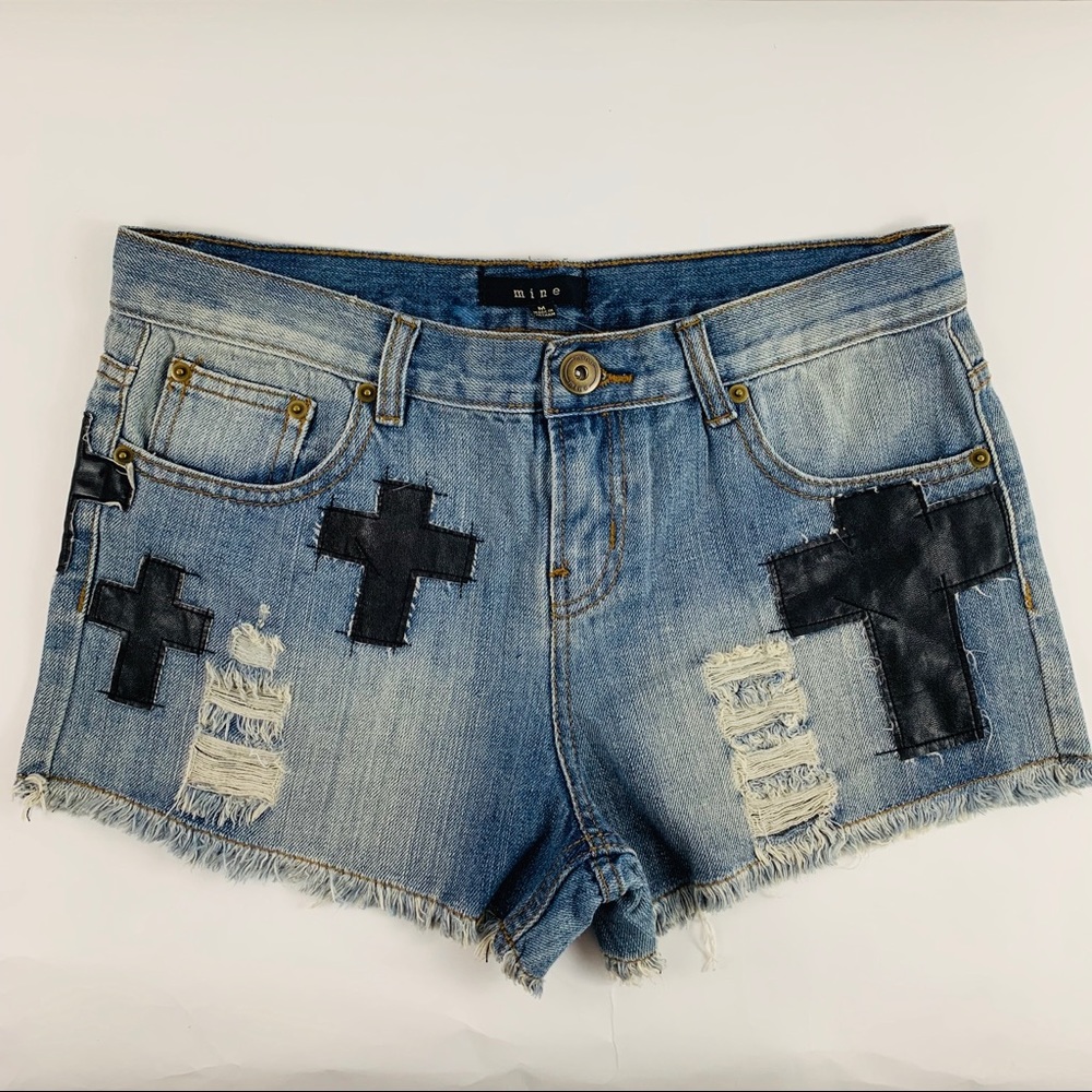 Denim Summer Beach Casual Shorts Size M